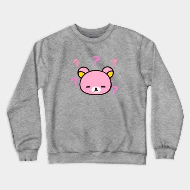 Confused Rilakkuma Crewneck Sweatshirt by Pinksweet